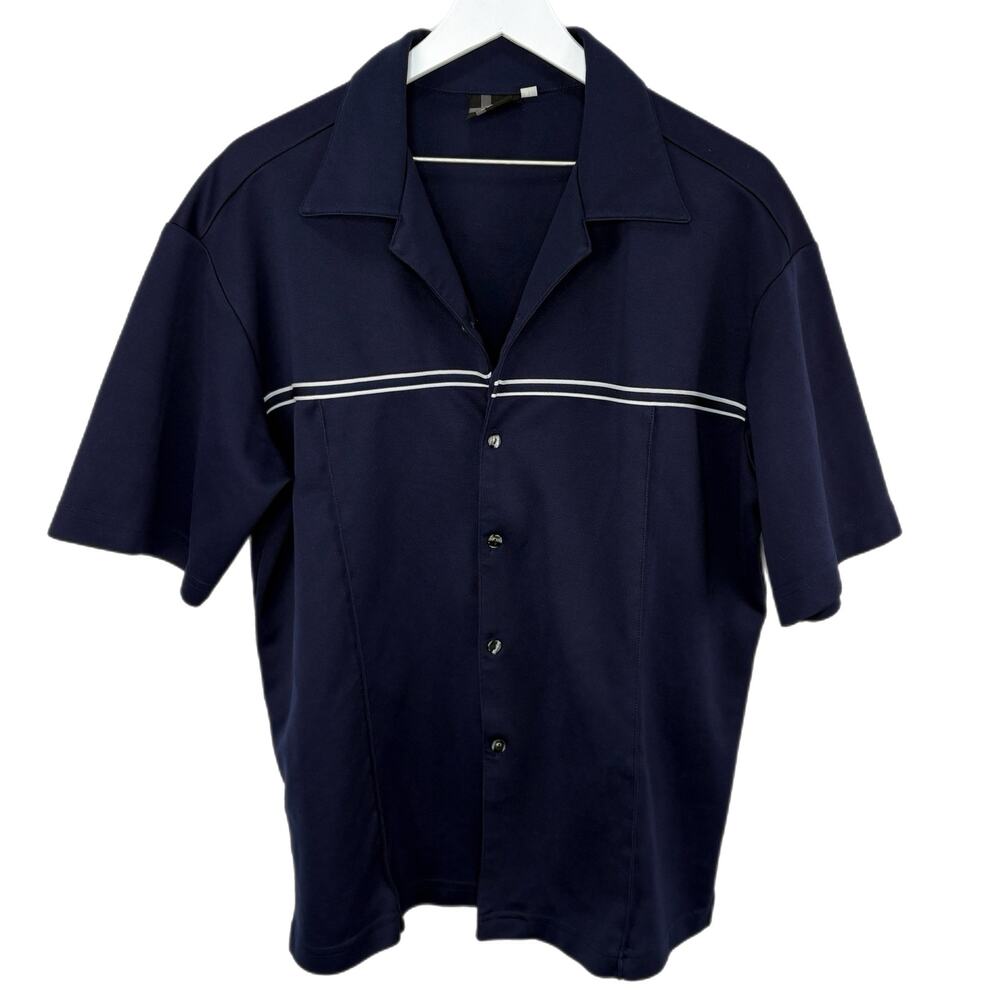 Retro No Fear Bowling Shirt - Men's Size XL
